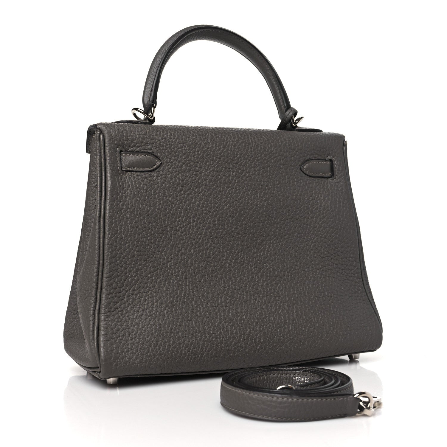 Hermes Togo Kelly Retourne 25 Etain 3 of 11