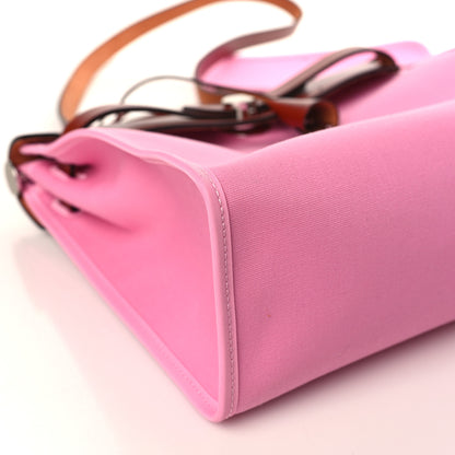 Hermes Toile Officier Vache Hunter Herbag Zip PM 31 5P Pink Cuivre 8 of 10