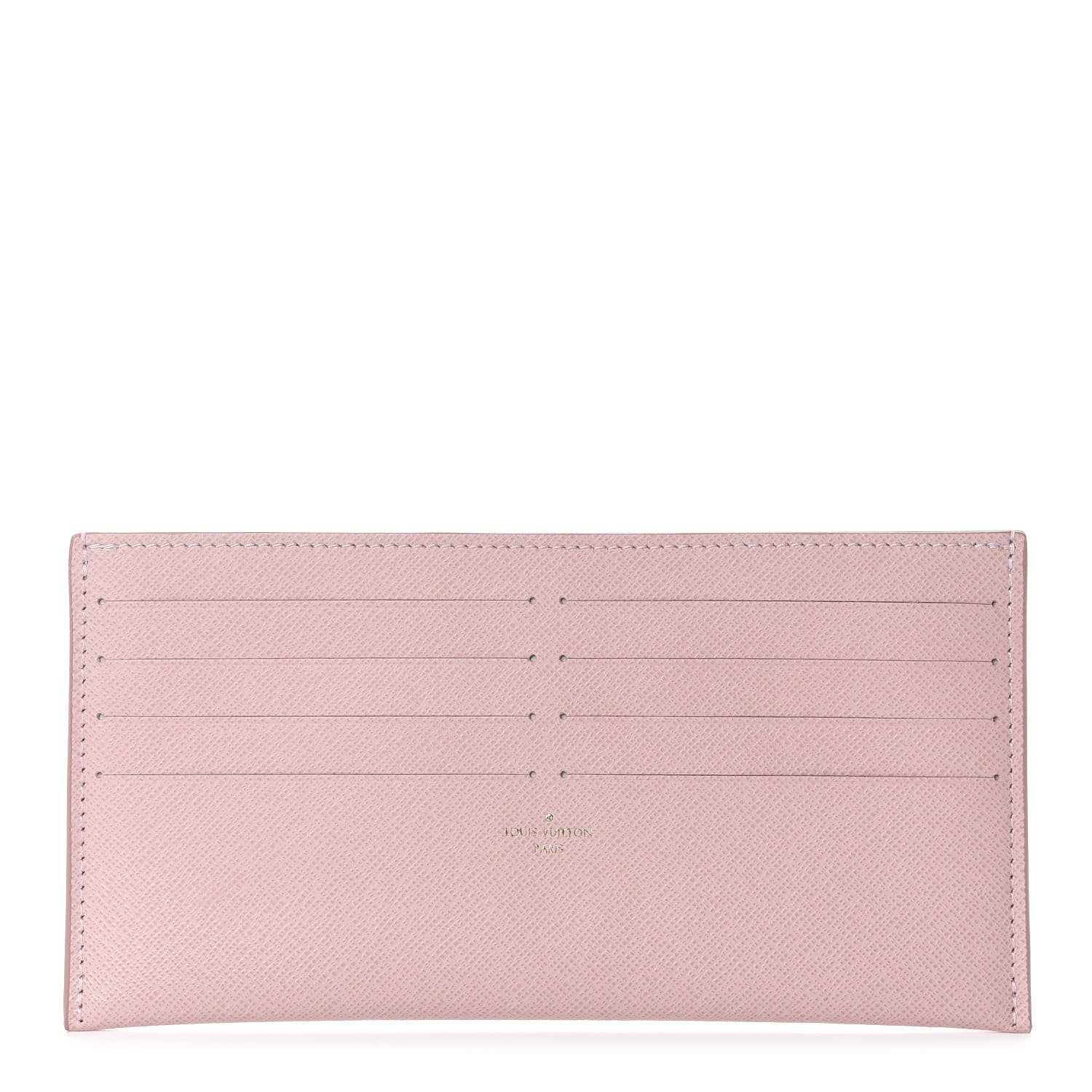 Louis Vuitton Calfskin Felicie Card Holder Insert Rose Ballerine 1 of 6