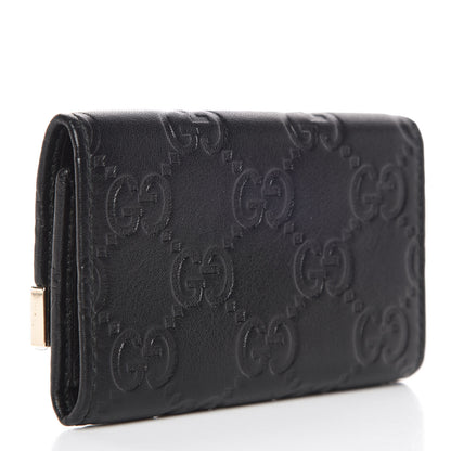 Gucci Guccissima Dice 6 Key Holder Case Black 3 of 11