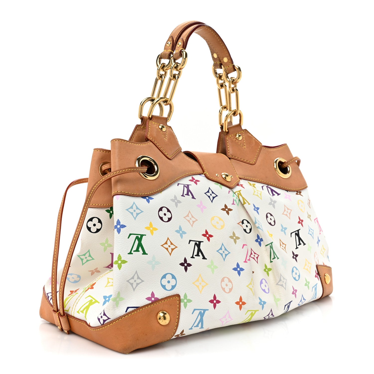 Louis Vuitton Monogram Multicolor Ursula White 3 of 18