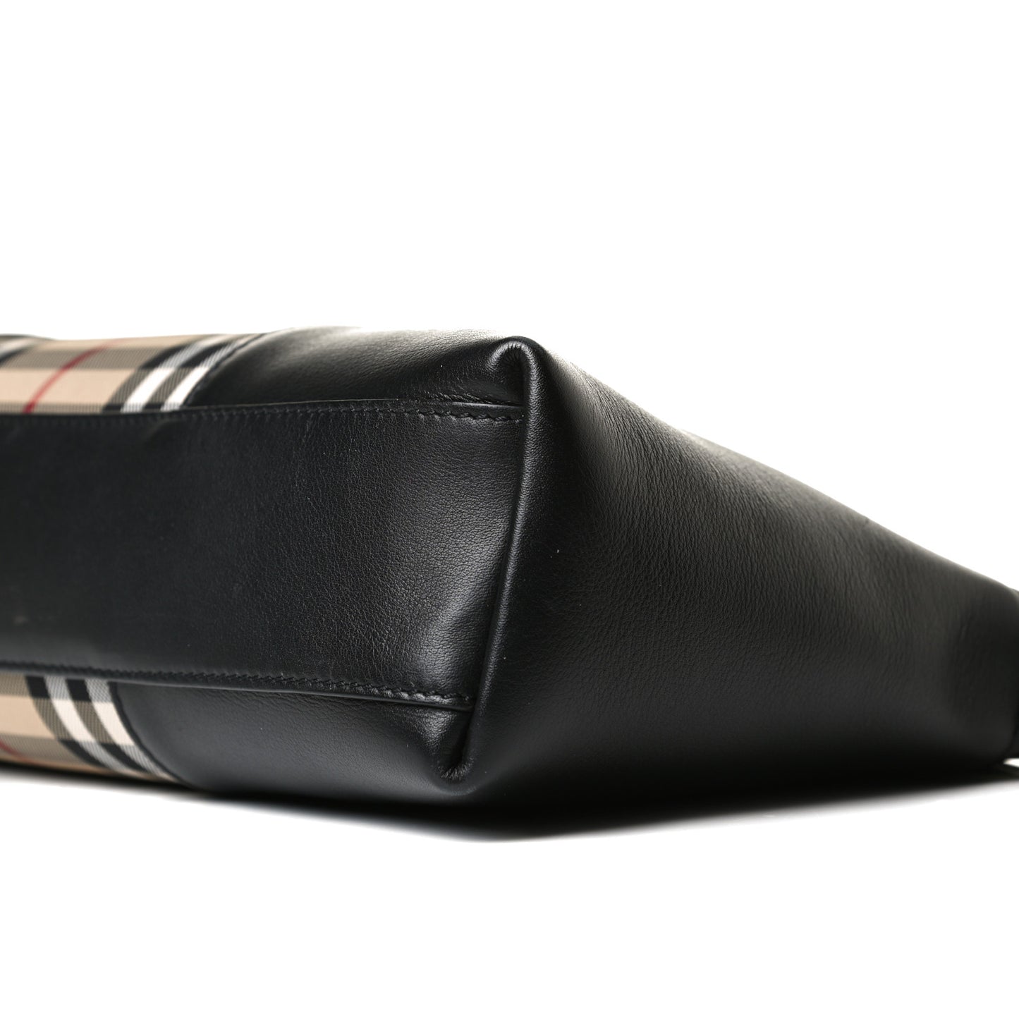 Horseferry Check Small Chichester Crossbody Clutch Bag Black