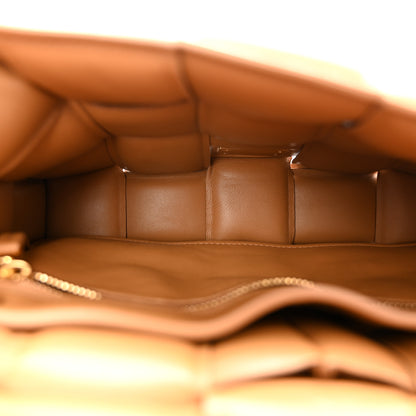 Bottega Veneta Nappa Maxi Intrecciato Padded Cassette Crossbody Bag Caramel 5 of 10