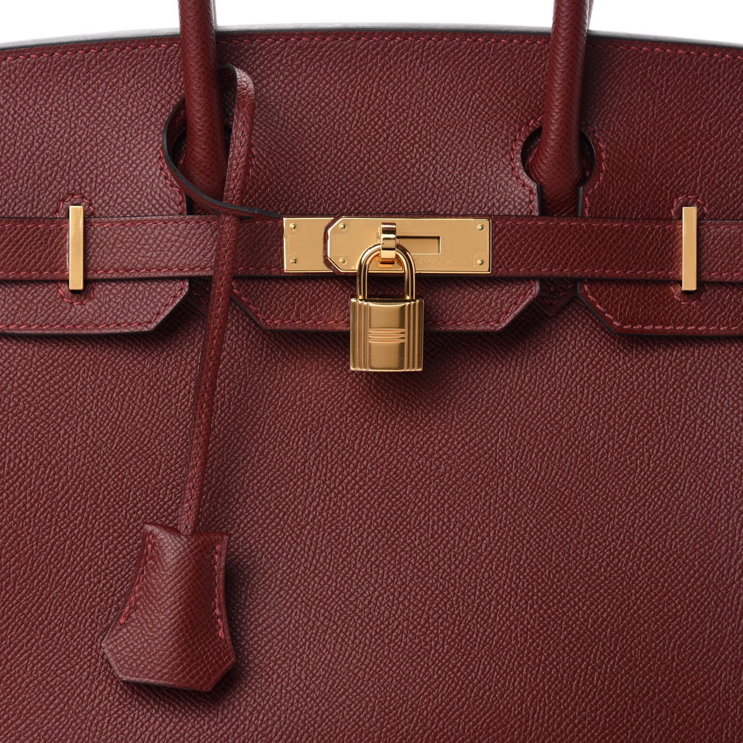Epsom Birkin 30 Rouge H