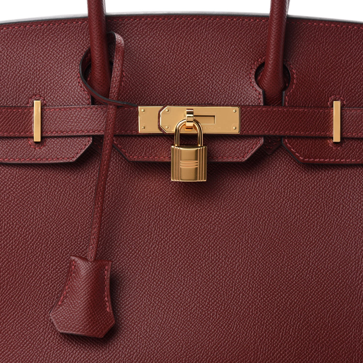 Hermes Epsom Birkin 30 Rouge H 10 of 11