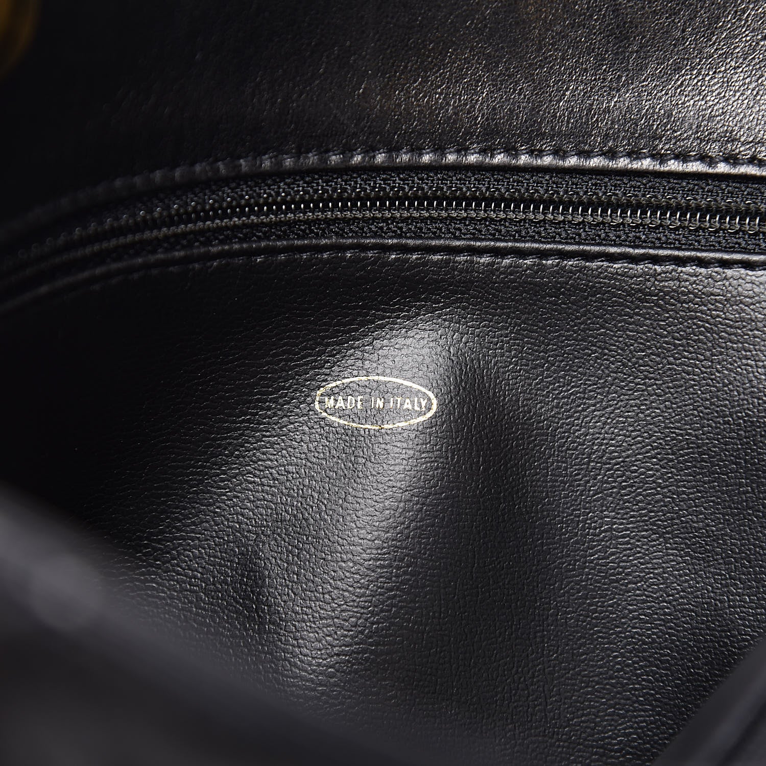 Chanel Lambskin Quilted Shoulder Bag Black 7 of 13