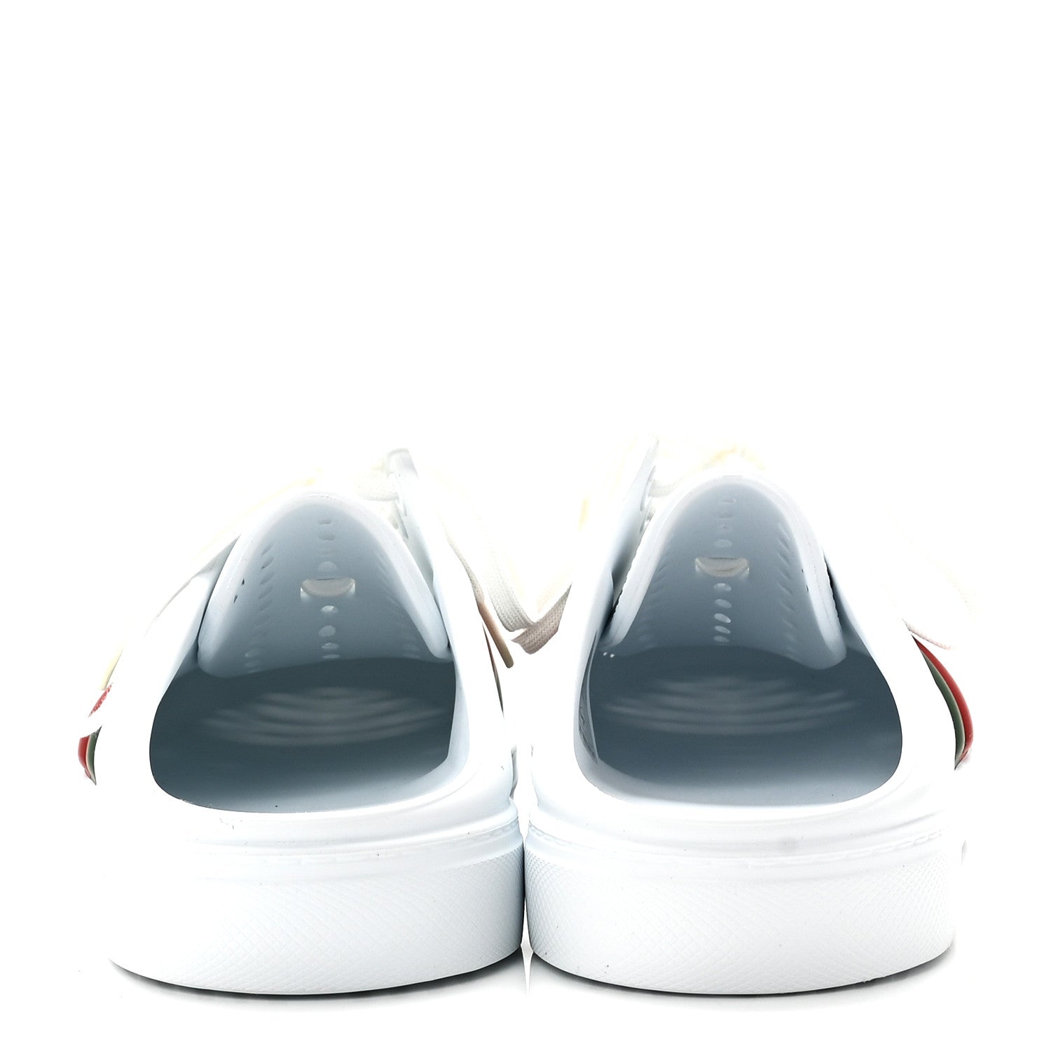Gucci Rubber Ace Sabot Mules 41 Great White 6 of 10