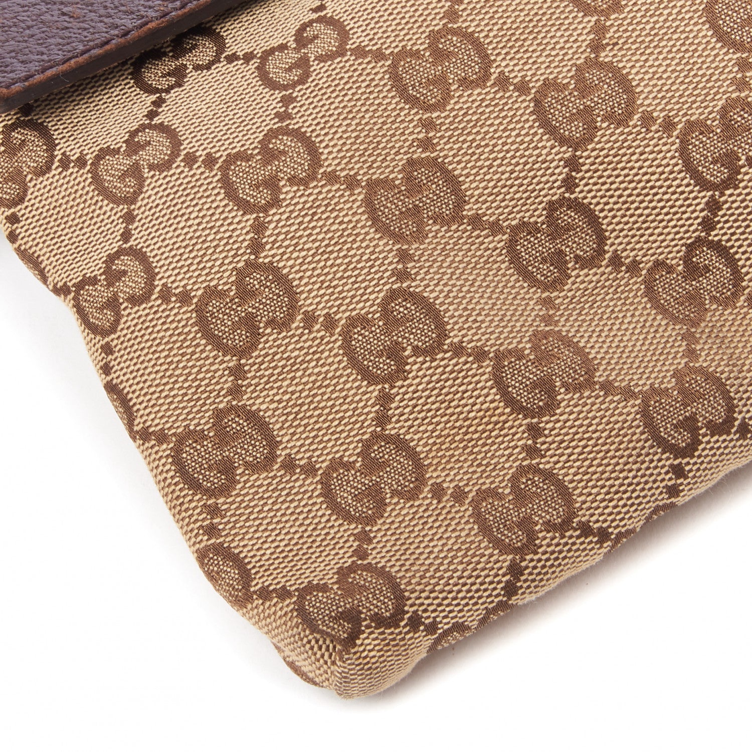 Gucci Monogram Web Belt Bag Dark Brown 6 of 8