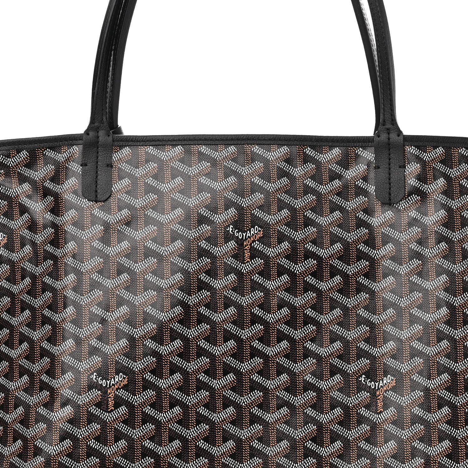 Goyard Goyardine Saint Louis GM Black 7 of 9