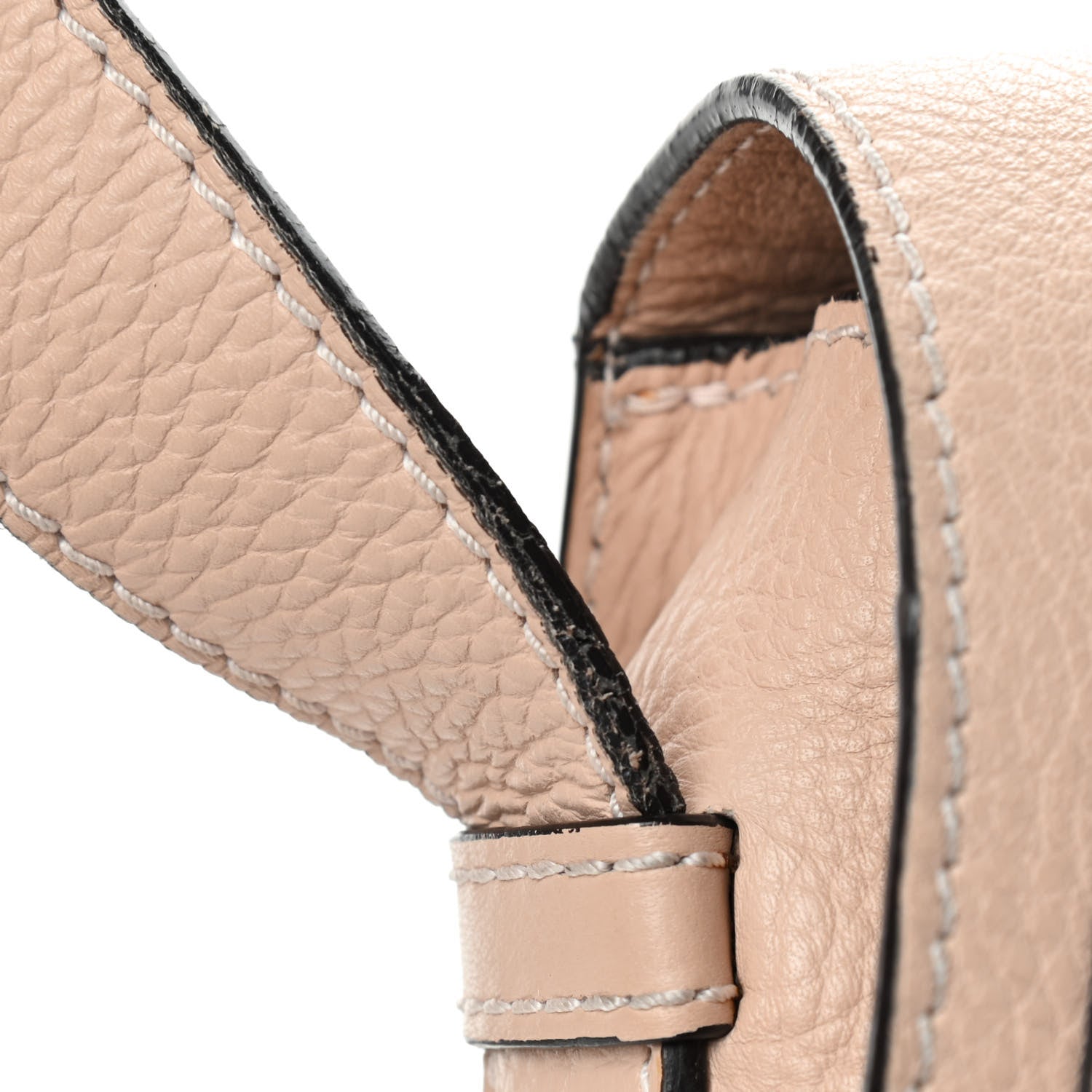 Chloe Calfskin Medium Marcie Round Crossbody Bag Blush Nude 10 of 10