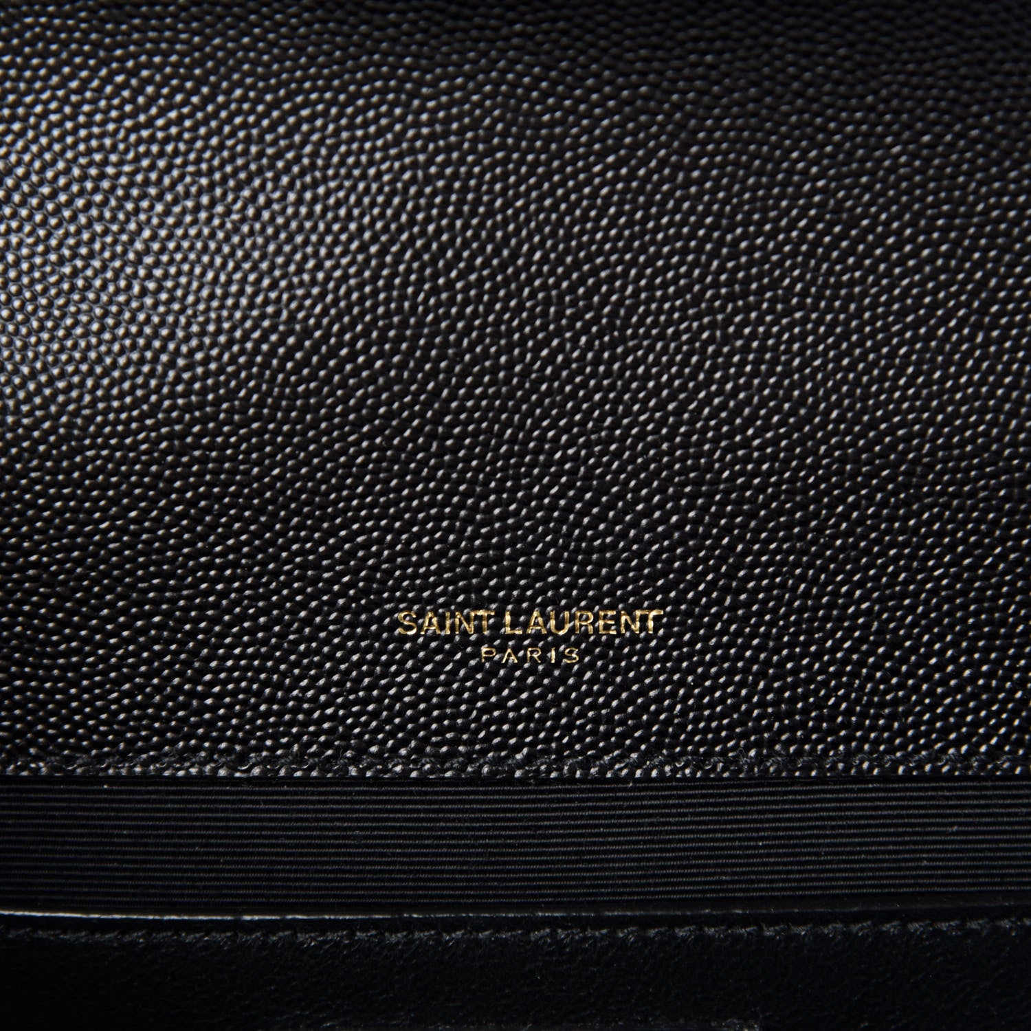 Saint Laurent Grain De Poudre Textured Mixed Matelasse Triquilt Medium Monogram Satchel Black 9 of 11