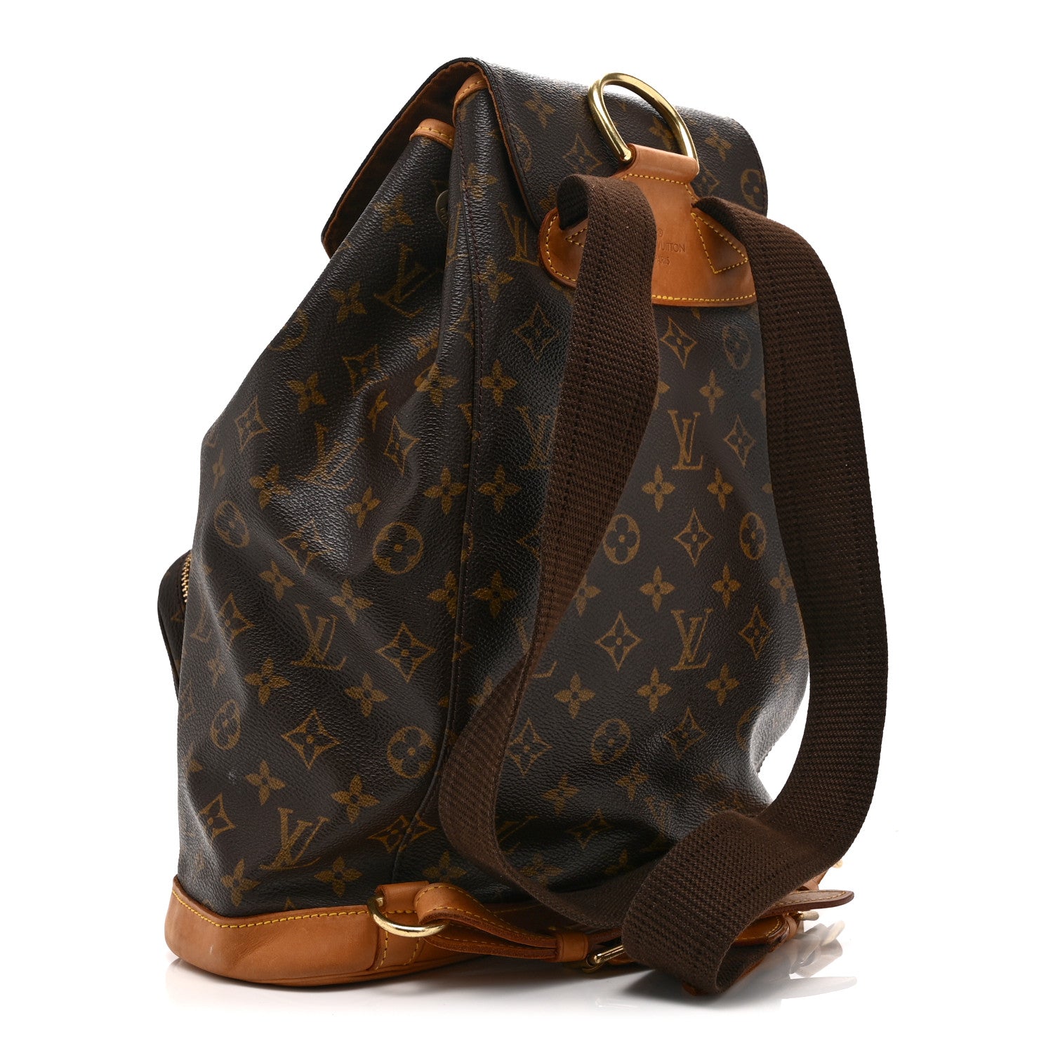 Louis Vuitton Monogram Montsouris GM Backpack 3 of 13