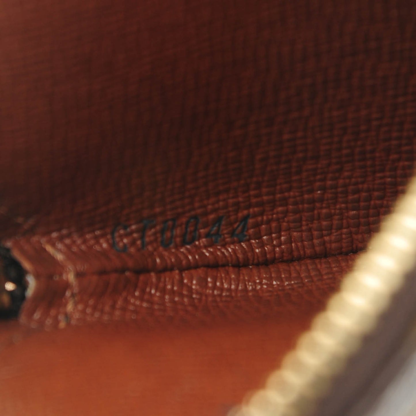 Monogram Round Coin Purse