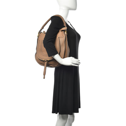 Chloe Calfskin Medium Marcie Hobo Nut 2 of 15