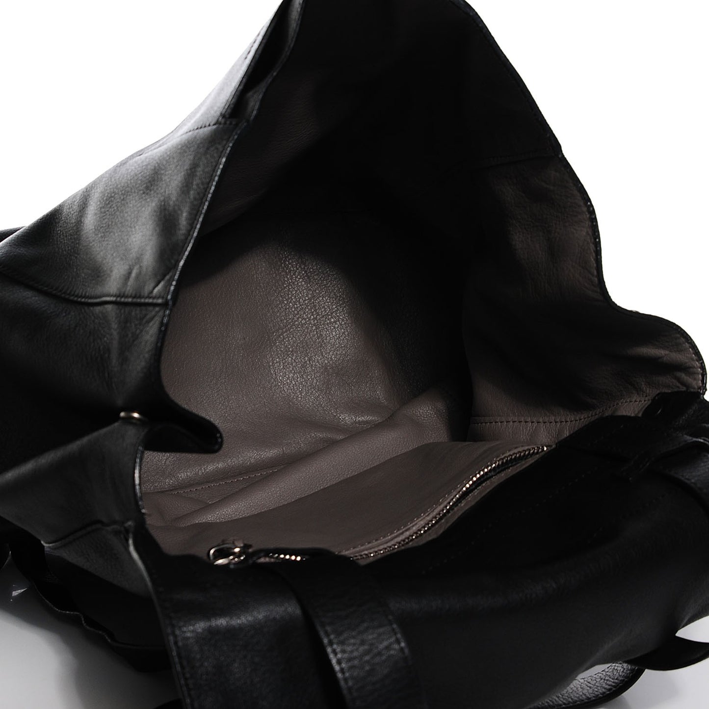 Calfskin Large PS Backpack Black