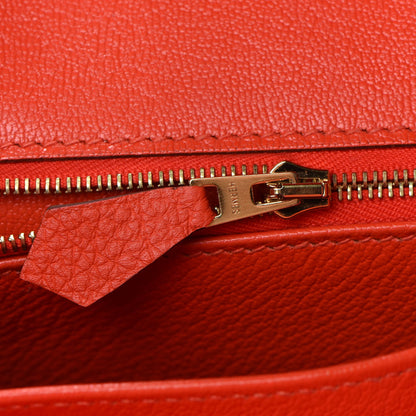 Hermes Togo Birkin 30 Capucine 17 of 35