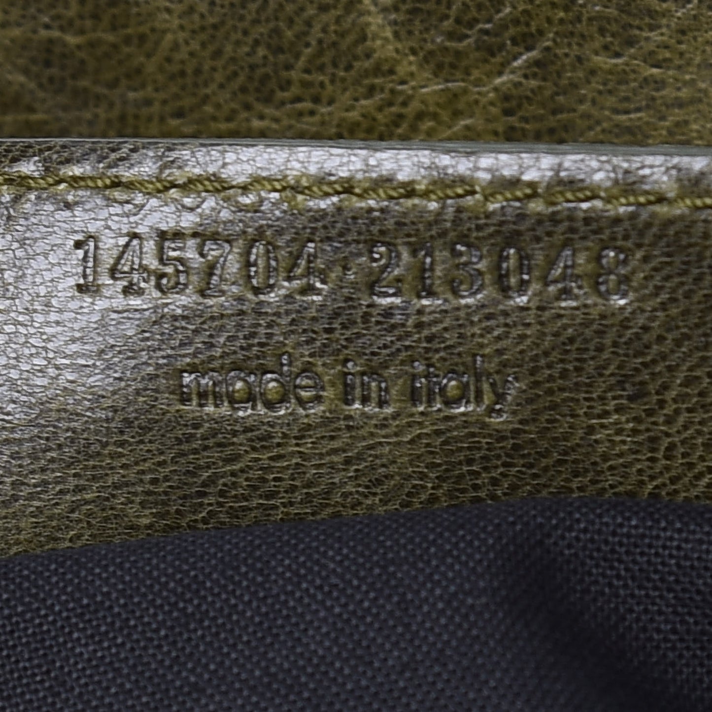 Chevre Shopper Tote Olive