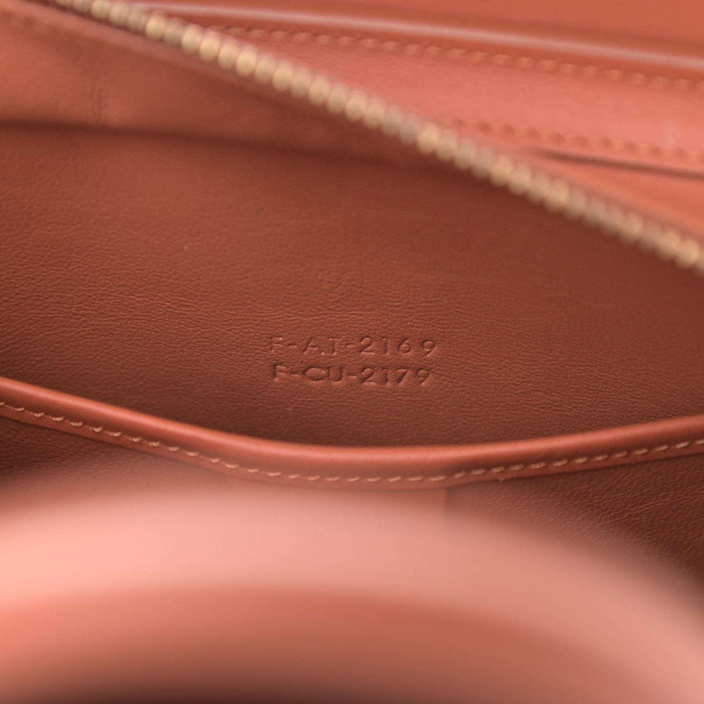 Smooth Calfskin Nano Luggage Terracotta