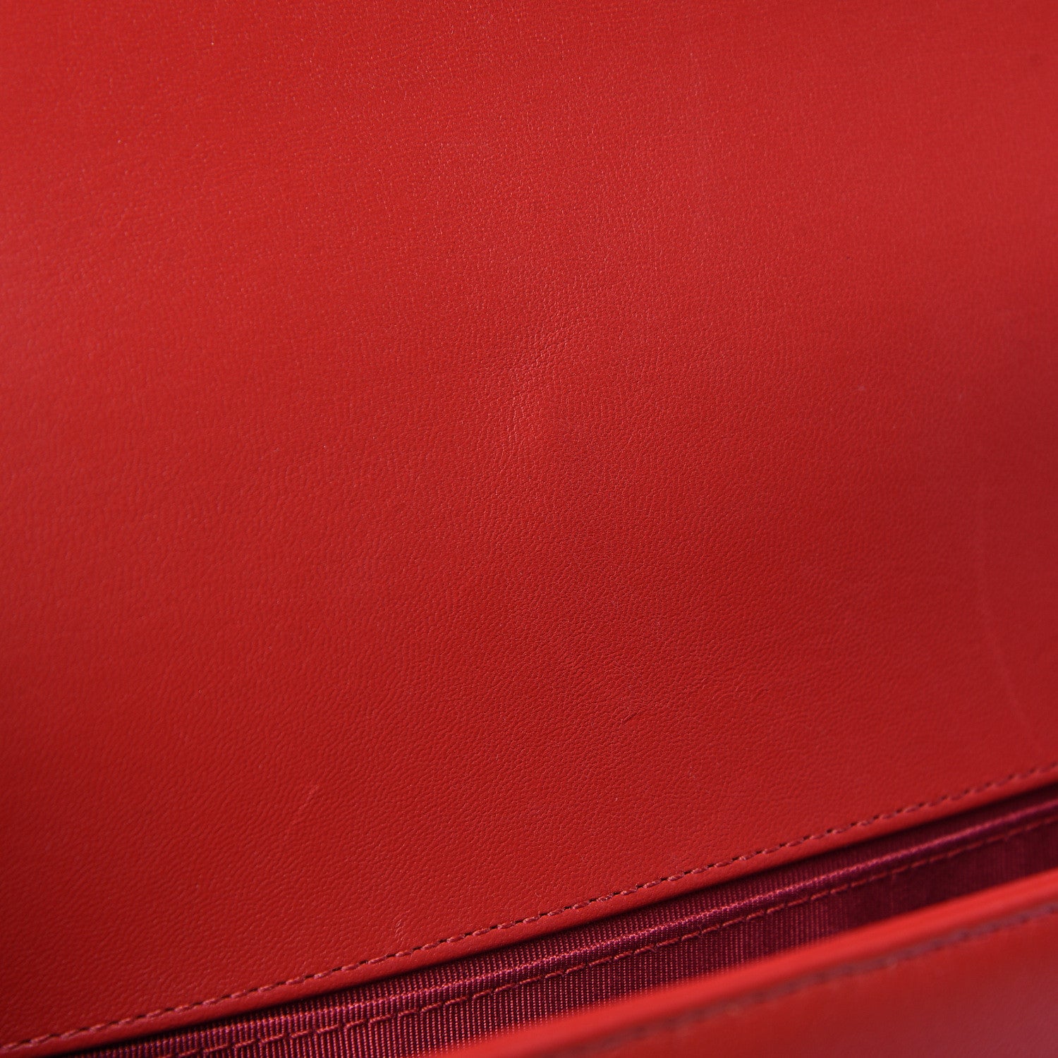 Chanel Lambskin Quilted Medium Boy Flap Red 12 of 13