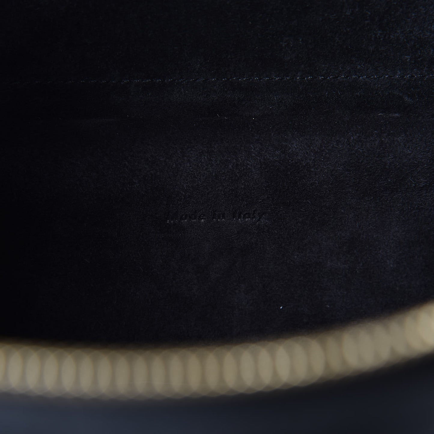 Calfskin Crocodile Embossed Small Belt Bag Black