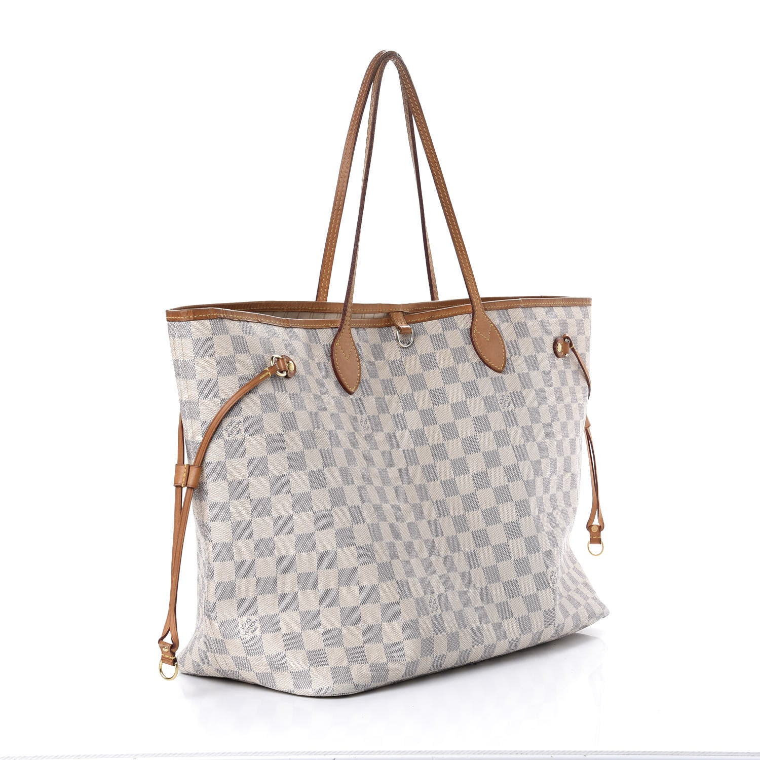 Louis Vuitton Damier Azur Neverfull GM 3 of 14