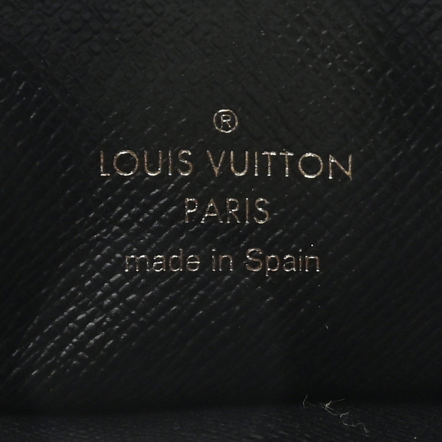 Monogram Slim Purse Black
