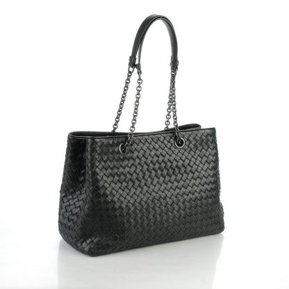 Bottega Veneta Nappa Intrecciato Medium Tote Nero Black 3 of 7