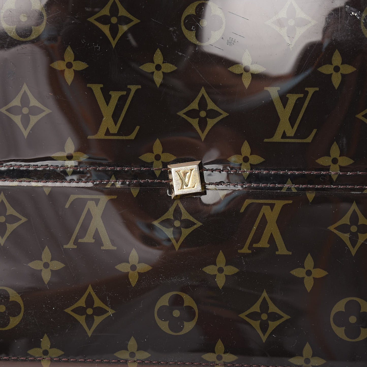 Vinyl Monogram Ambre Sac Cabas GM
