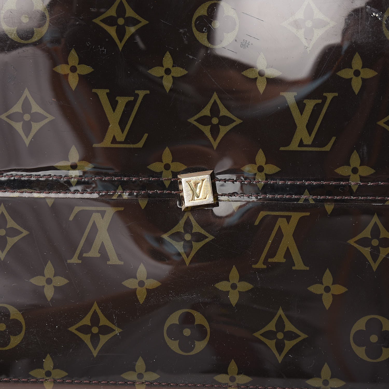 Louis Vuitton Vinyl Monogram Ambre Sac Cabas GM 13 of 15