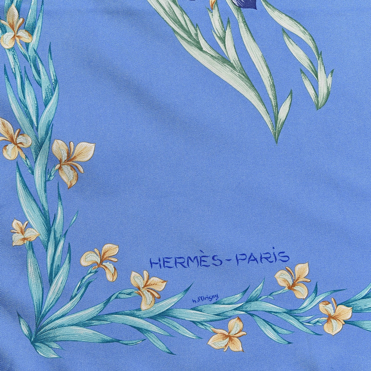 Silk Cheval Fleuri Scarf 90