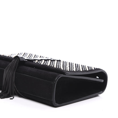 Saint Laurent Suede Crystal Small Classic Monogram Kate Satchel Black 6 of 9