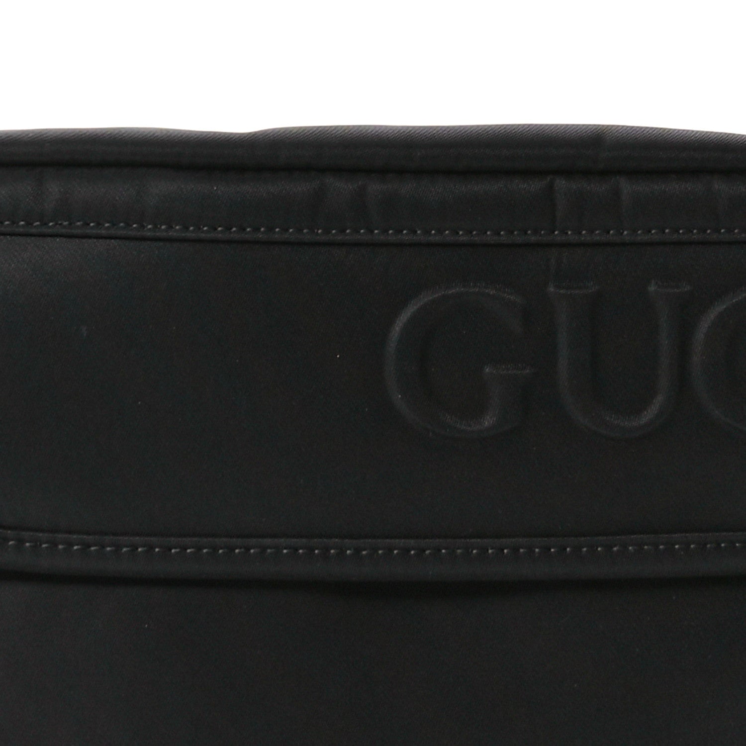 Gucci Nylon Large Logo Belt Bag Black 7 of 9