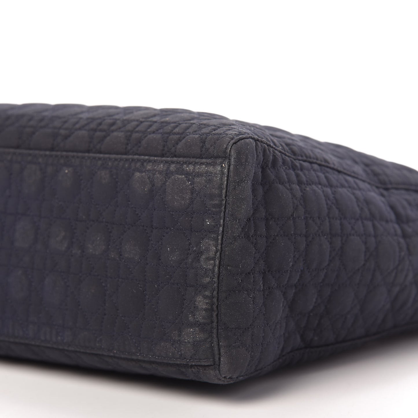 Nylon Cannage Large Lady Dior Black
