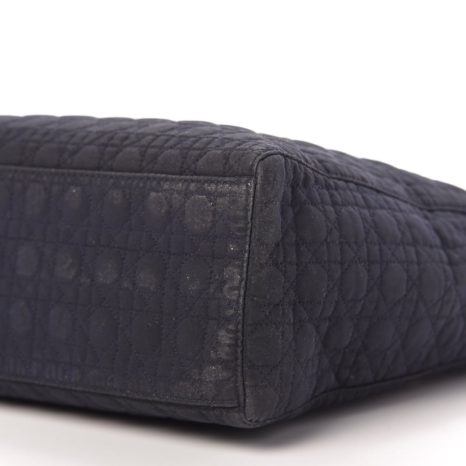 Christian Dior Nylon Cannage Large Lady Dior Black 7 of 11
