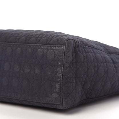 Christian Dior Nylon Cannage Large Lady Dior Black 7 of 11