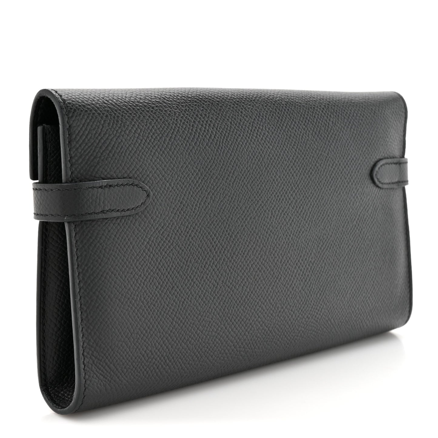 Epsom Kelly Longue Wallet Black
