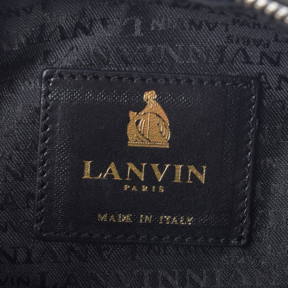 Lanvin Lambskin Quilted Amalia Clutch Grey 6 of 6