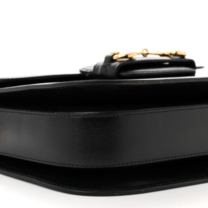 Gucci Azalea Calfskin Horsebit 1955 Shoulder Bag Black 8 of 10