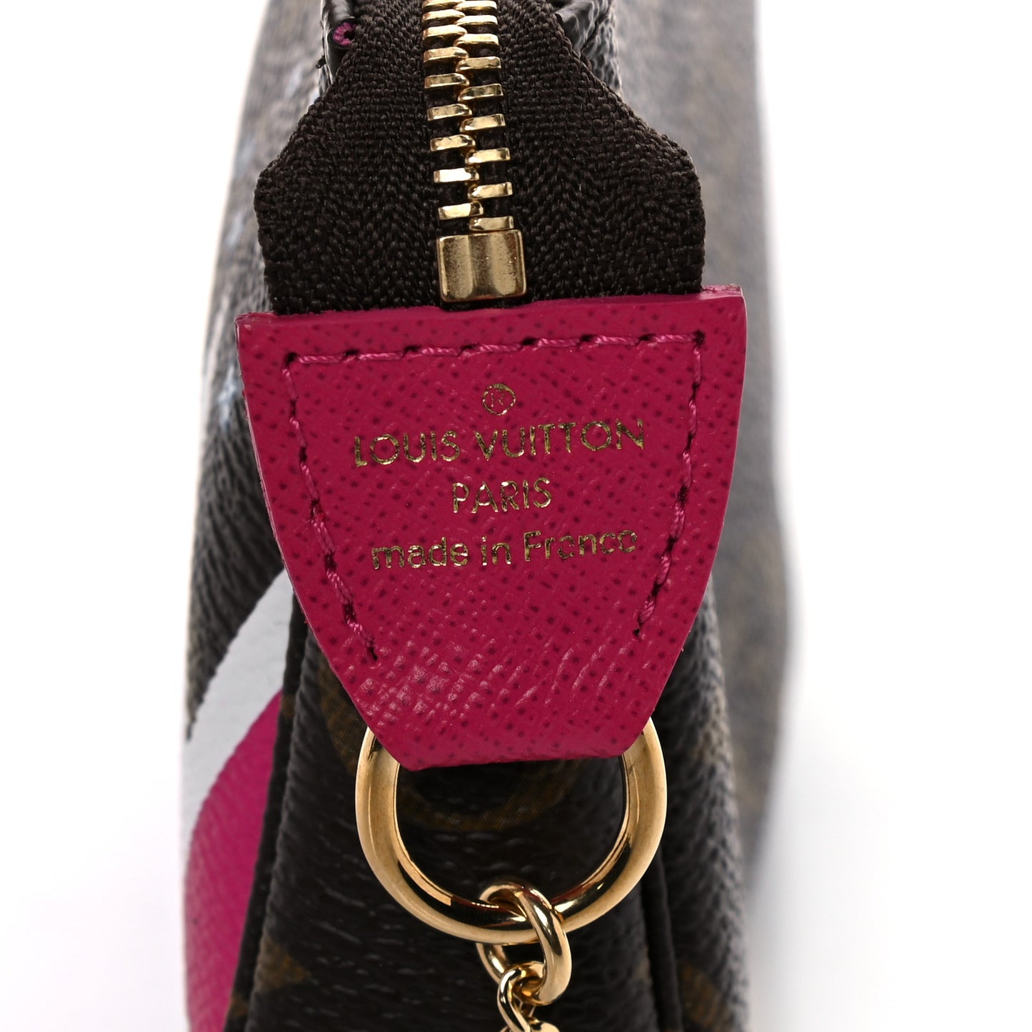 Monogram 2018 Christmas Animation Mini Bears Pochette Accessories