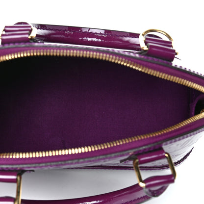 Louis Vuitton Vernis Alma BB Amethyste 5 of 17