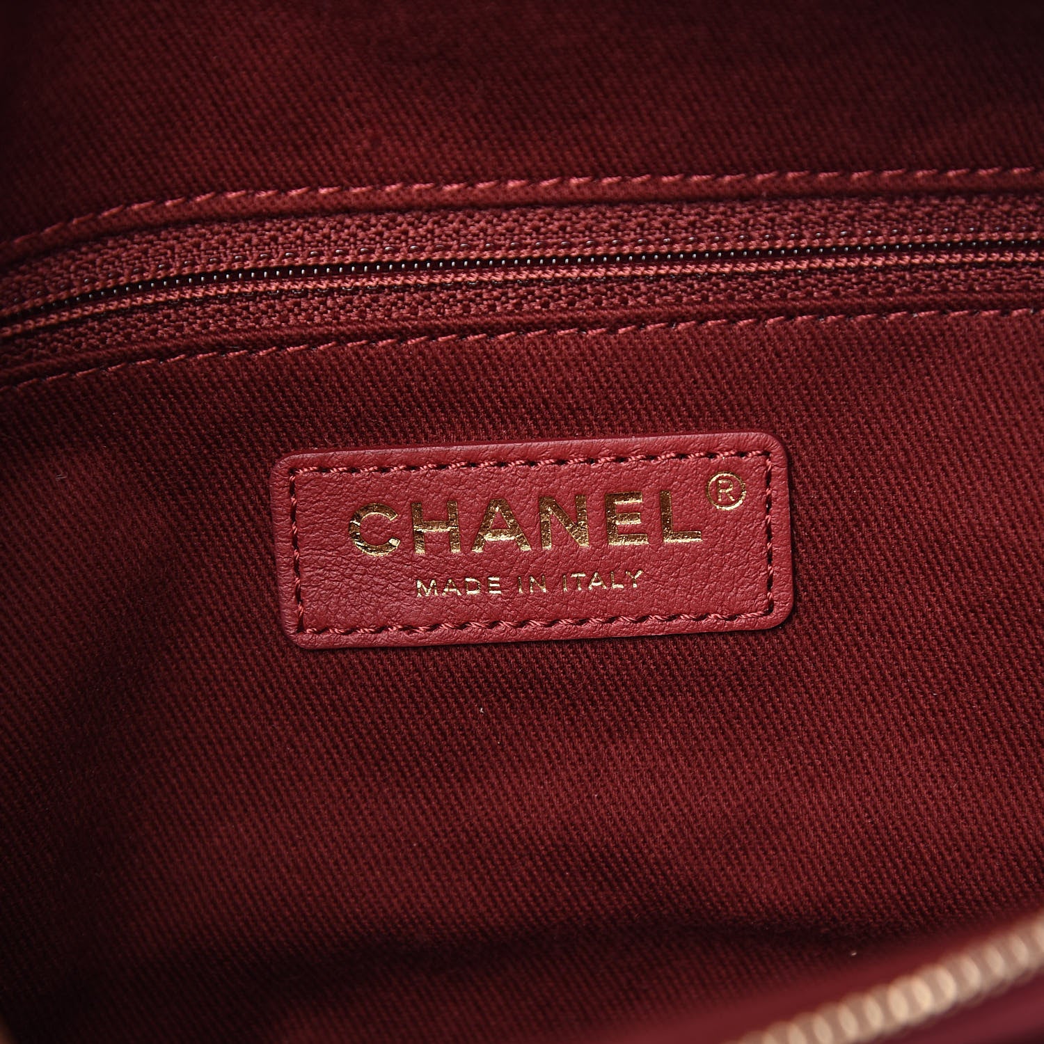 Chanel Caviar Quilted Business Affinity Waist Belt Bag Burgundy 6 of 10