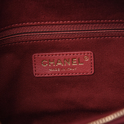 Chanel Caviar Quilted Business Affinity Waist Belt Bag Burgundy 6 of 10