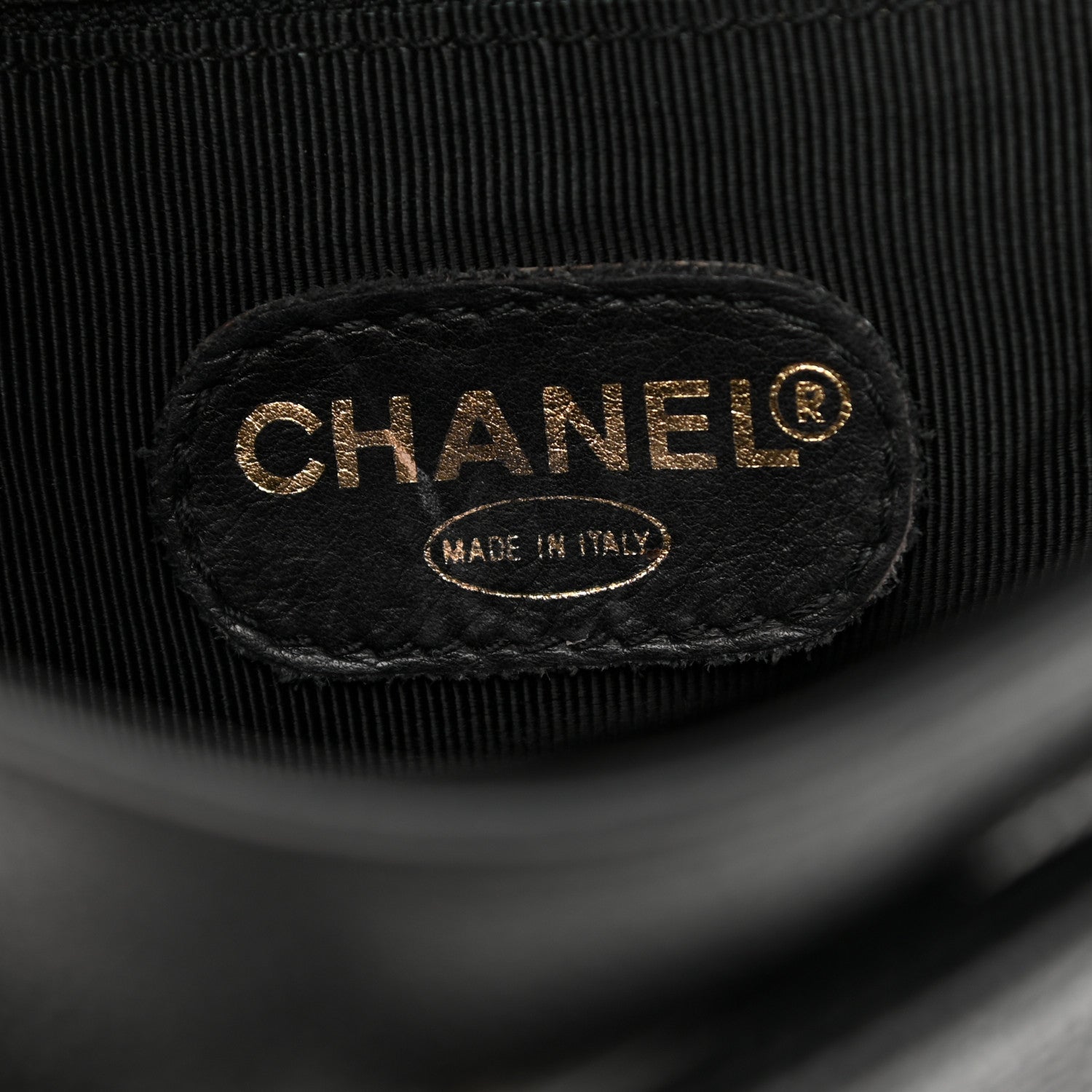 Chanel Caviar CC Backpack Black 6 of 10