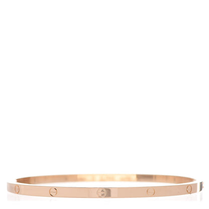 Cartier 18K Yellow Gold Small LOVE Bracelet 19 1 of 6