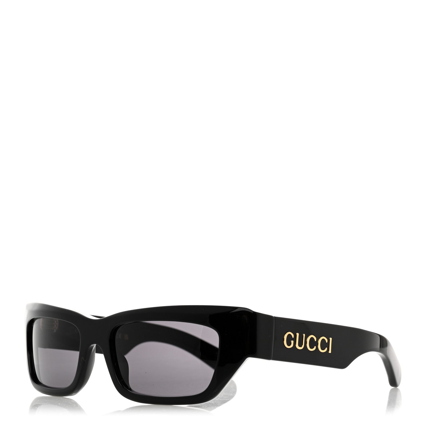 Gucci Acetate Cat Eye Sunglasses GG1296S Black 1 of 8