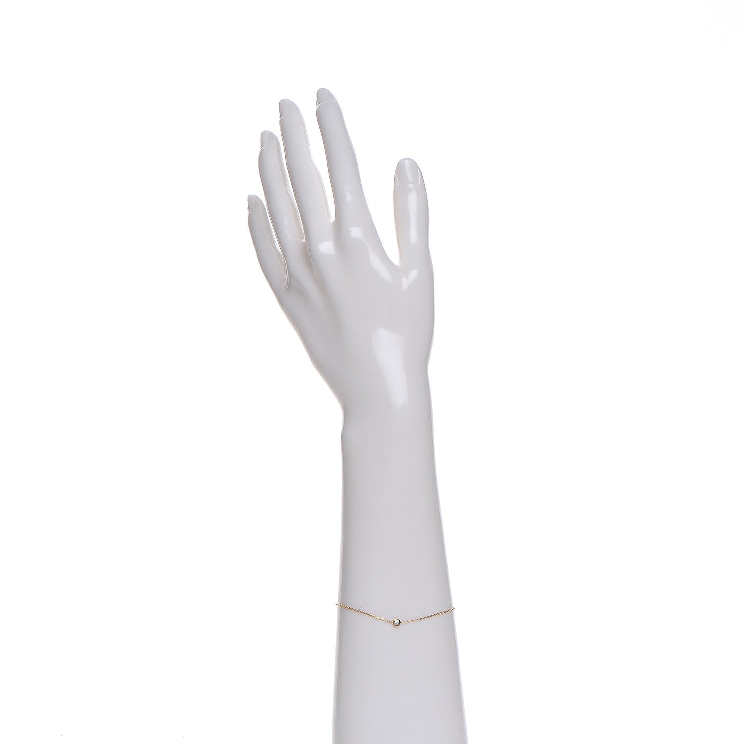 Cartier 18K Yellow Gold Diamond XS D'Amour Bracelet 2 of 14