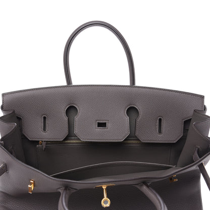 Hermes Togo Birkin 35 Etain 18 of 29