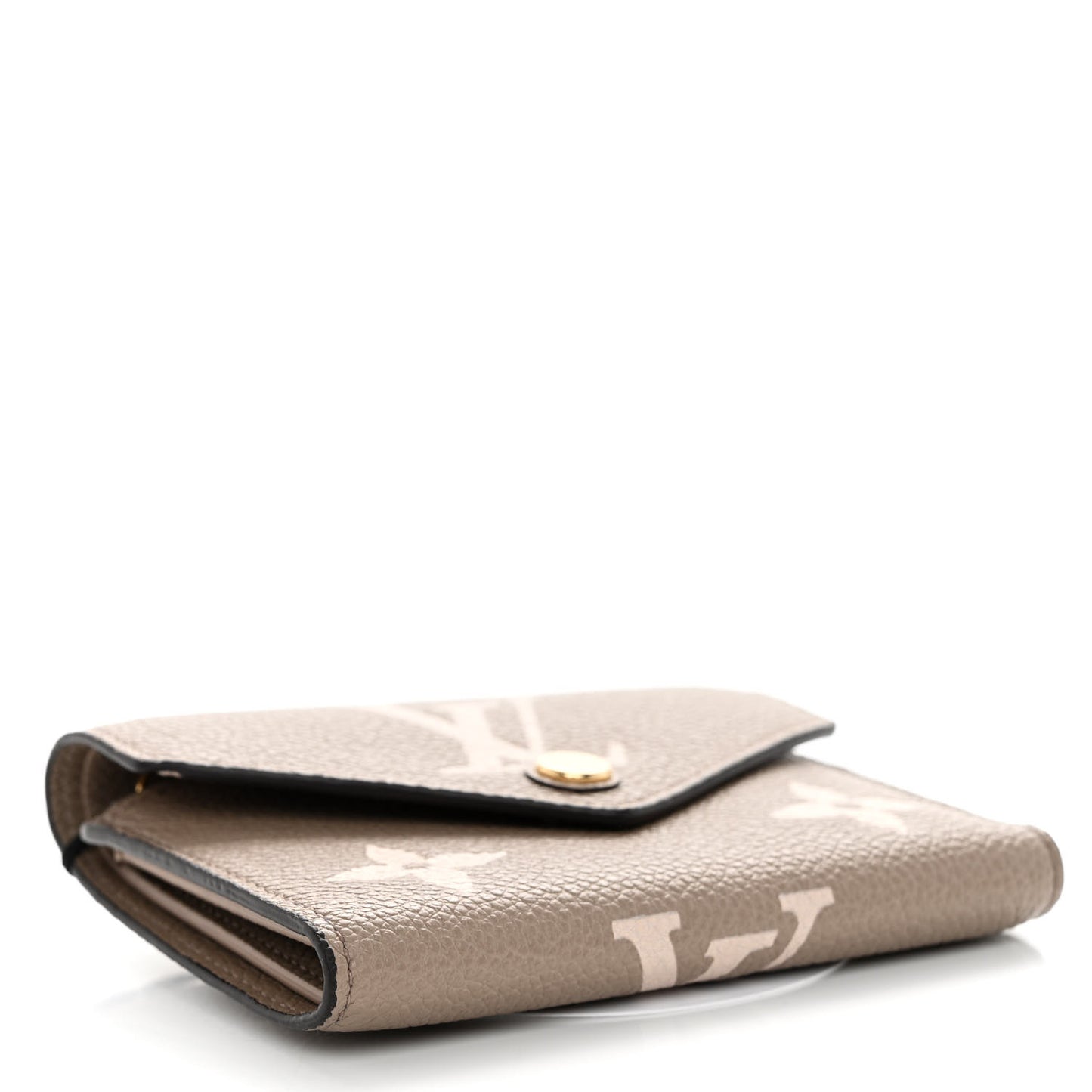 Empreinte Monogram Giant Victorine Wallet Tourterelle Creme