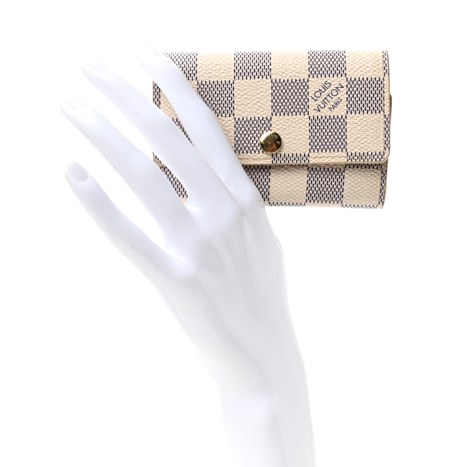 Louis Vuitton Damier Azur Multicles 6 Key Holder 2 of 6