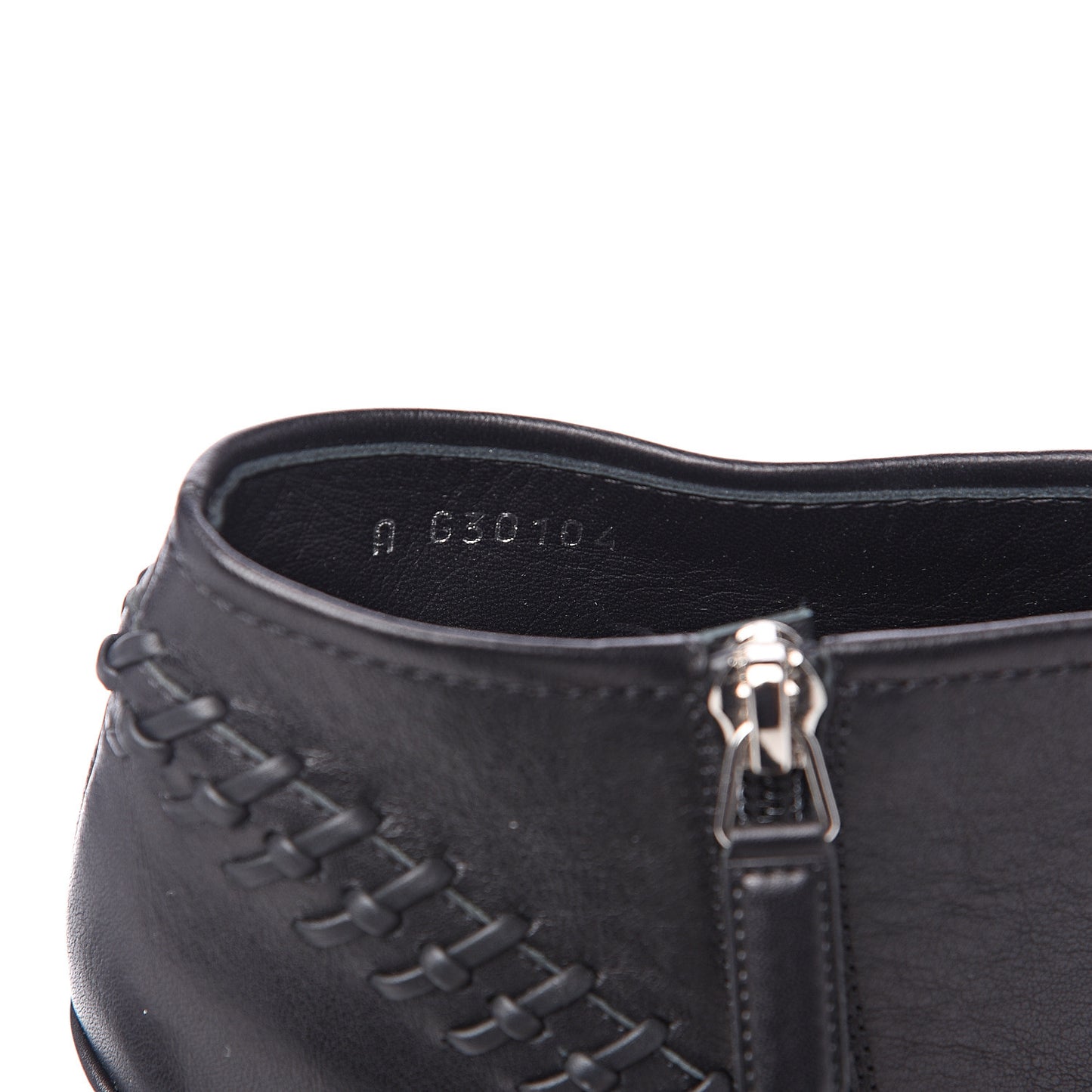 Calfskin CC Cap Toe Lambskin Booties 38.5 Black